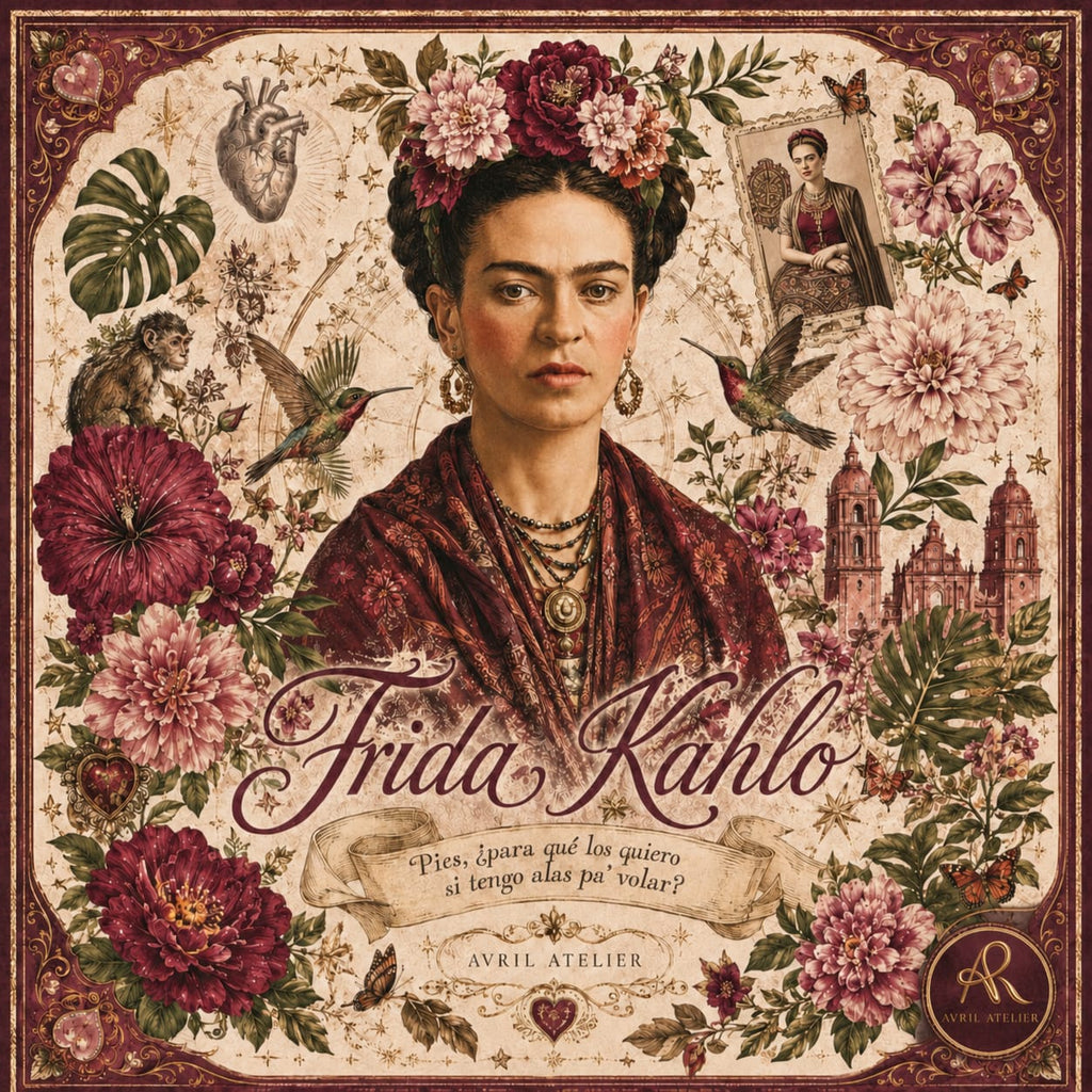 Dúo AVRIL - Viva Frida · Pañoleta + Pochette
