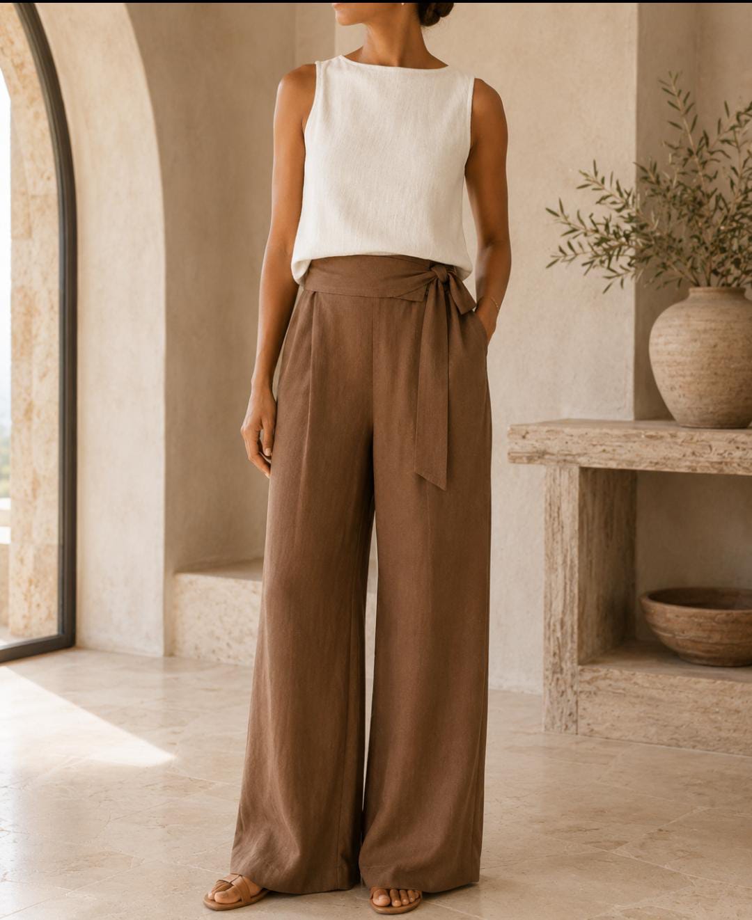 BRISE TERRE - Conjunto en Lino