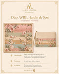 Dúo AVRIL - JARDÍN DE SOIE · Pañoleta + Pochette