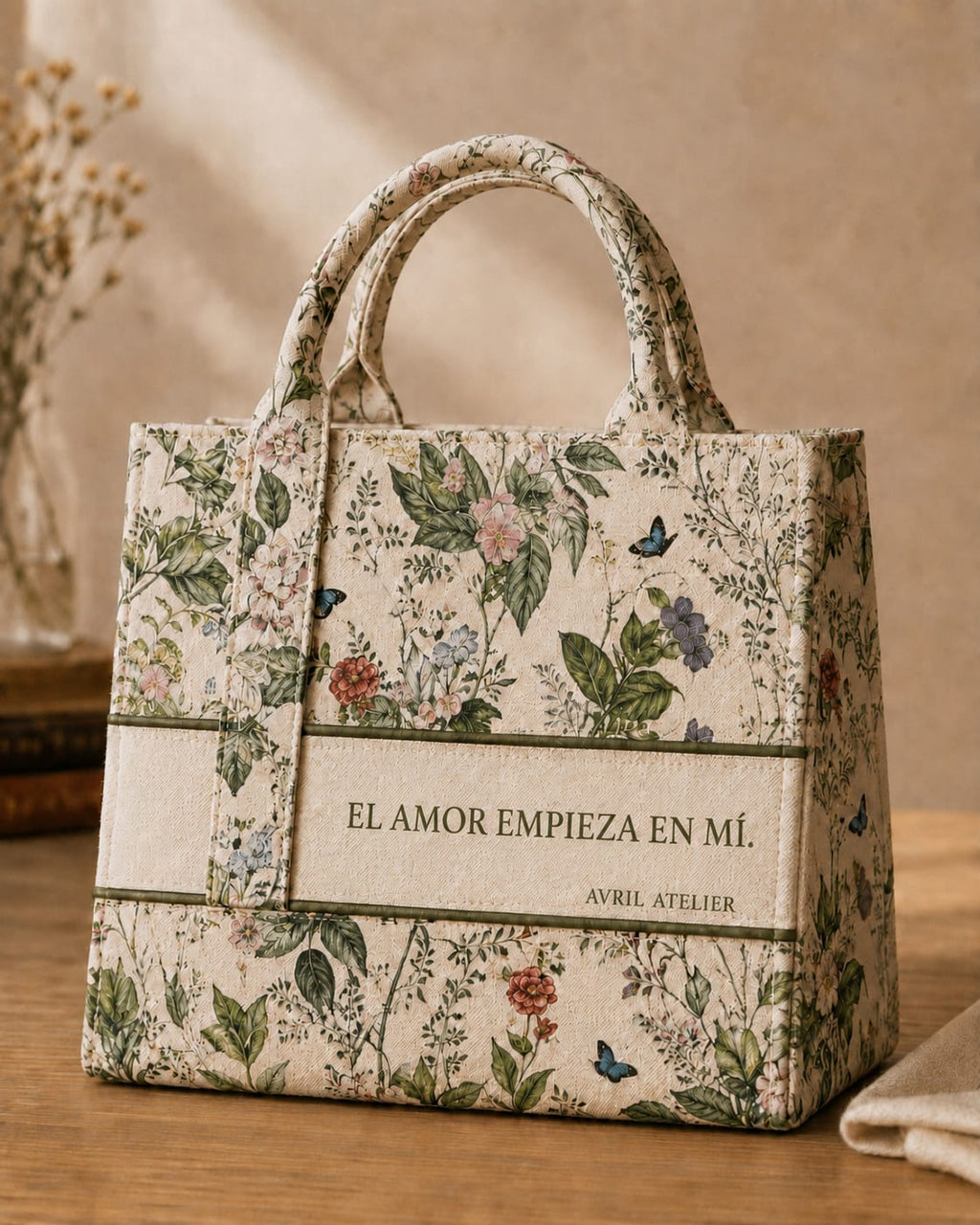 Dúo El amor empieza en mí — Tote Bag + Pochette
