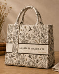Dúo Amarte es volver a tí — Tote Bag + Pochette