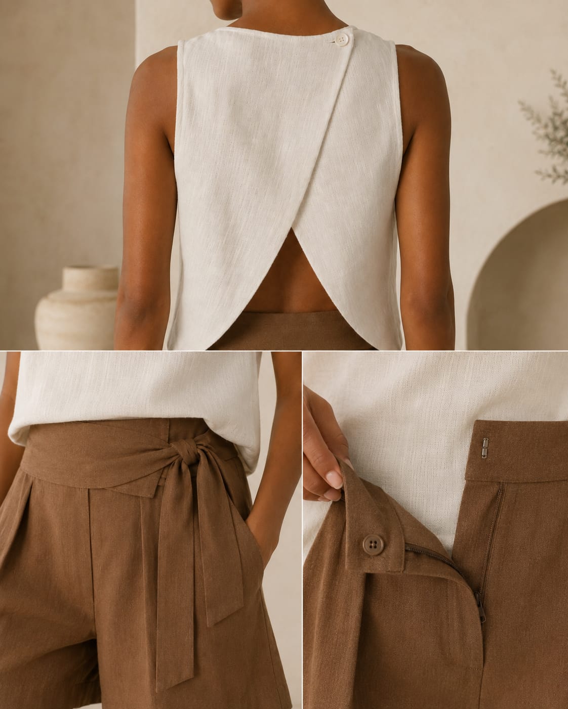 BRISE TERRE - Conjunto en Lino